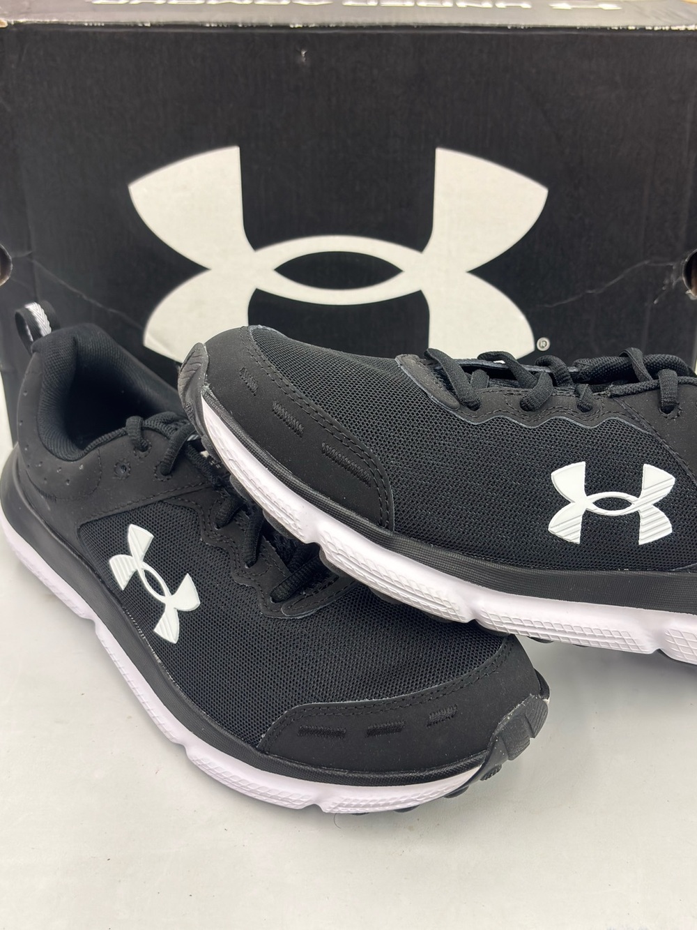 Under Armour Black & White Women's Athletic Sneakers